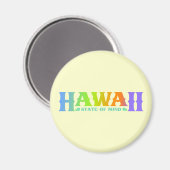 Hawaii Magnet (Vorderseite/Rückseite)