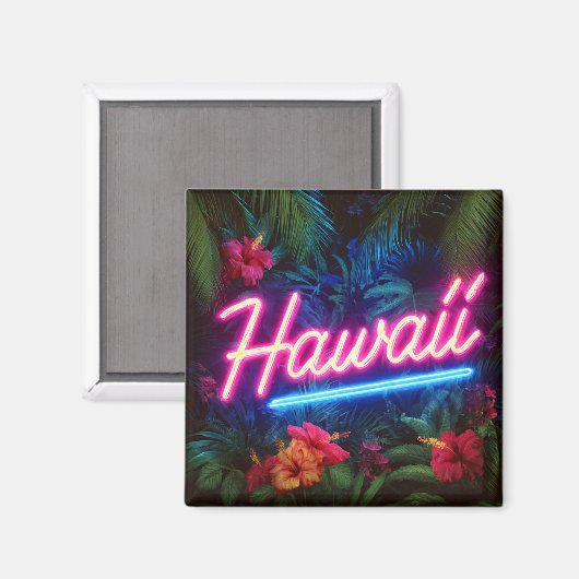 Hawaii Magnet (Vorderseite/Rückseite)