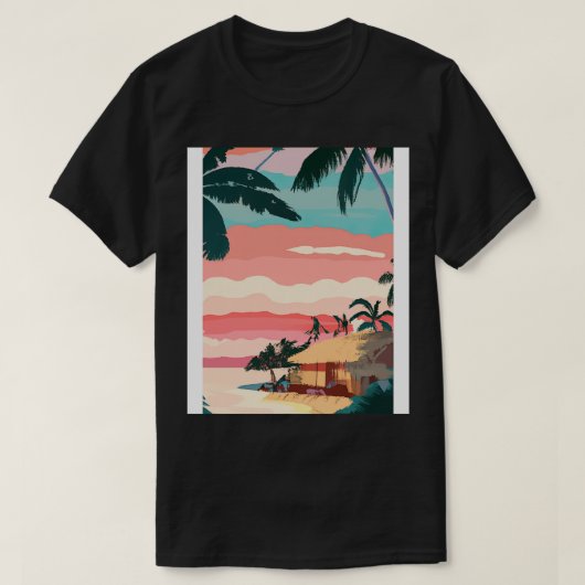 Hawaii-Malerei 2 T-Shirt (Design vorne)
