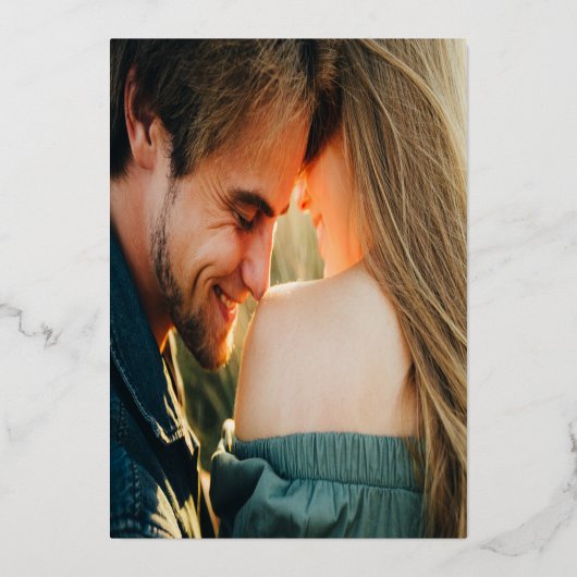 Hawaii Map Minimalistisches Script Foto Save the D Folieneinladung (Rückseite)