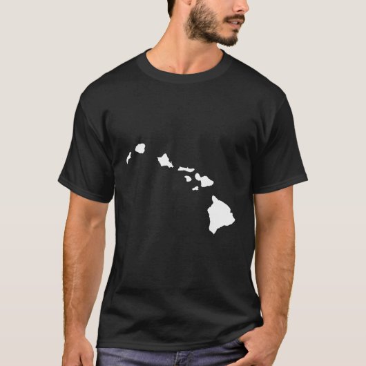 Hawaii Map T-Shirt (Vorderseite)