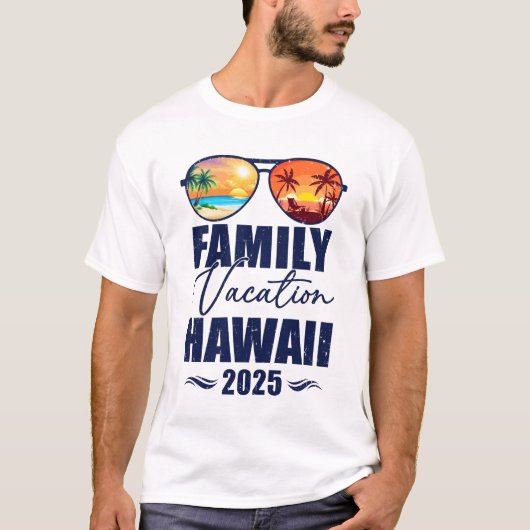 Hawaii Matching Family Vacation 2025 Making Memori T-Shirt (Vorderseite)