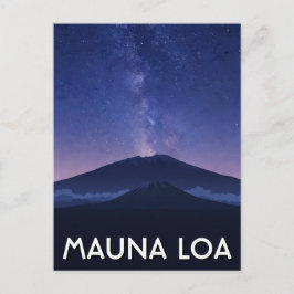 Hawaii Mauna Loa Reise Postkarte