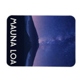 Hawaii Mauna Loa Travel Magnet (Horizontal)