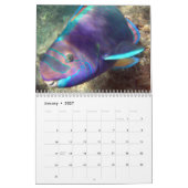 Hawaii-Meeresflora und -fauna-Kalender Kalender (Jan 2027)