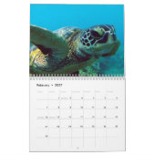 Hawaii-Meeresflora und -fauna-Kalender Kalender (Feb 2027)