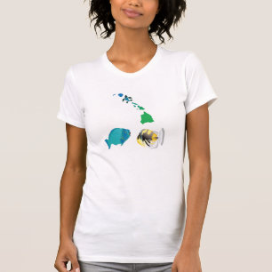 Hawaii-Meeresflora und -fauna T-Shirt