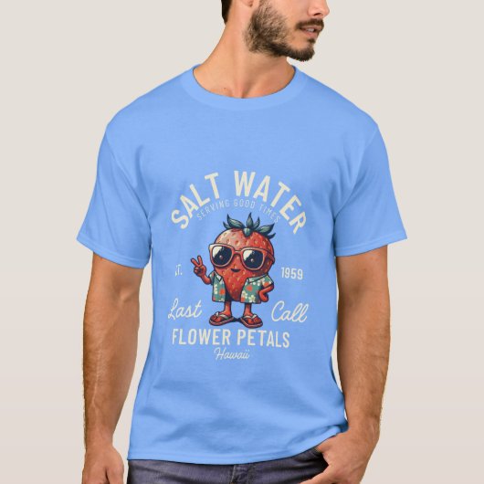 Hawaii-Meerwasser T-Shirt (Vorderseite)