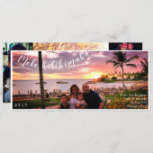 Hawaii Merry Christmas Mele Kalikimaka Feiertagskarte (Vorne/Hinten)