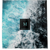 Hawaii Monogram Duschvorhang (Vorderseite)