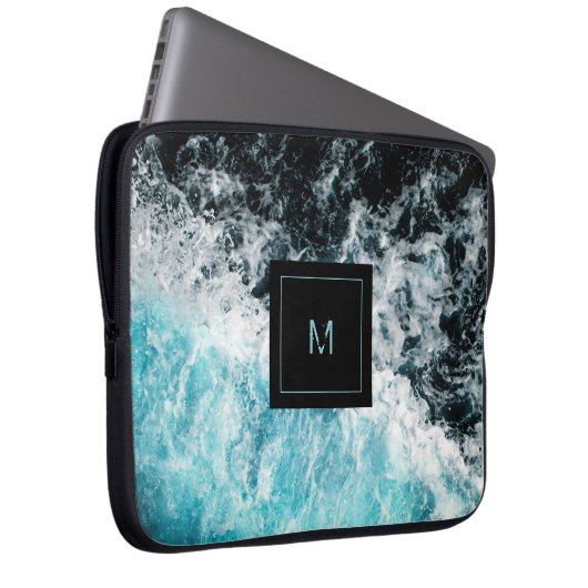 Hawaii Monogram Laptopschutzhülle (Vorne Rechts)