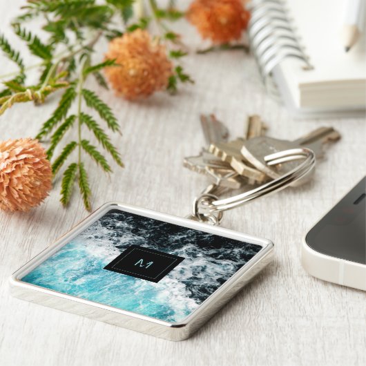 Hawaii Monogram Schlüsselanhänger (Seite)