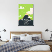 Hawaii Monte Loa Volcano Leinwanddruck (Insitu (Schlafzimmer))