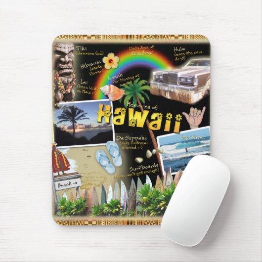 Hawaii Mousepad (Mit Mouse)