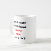 Hawaii-Mutter, großartig Kaffeetasse (Vorderseite Links)