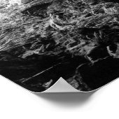 Hawaii Nationalpark, Blick auf eine Lava Tube Poster (Ecke)