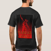 HAWAII-NATIONS-LAVA T-Shirt (Rückseite)