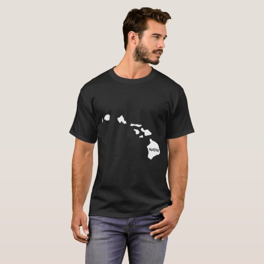 Hawaii Native HI T-Shirt (Vorne ganz)