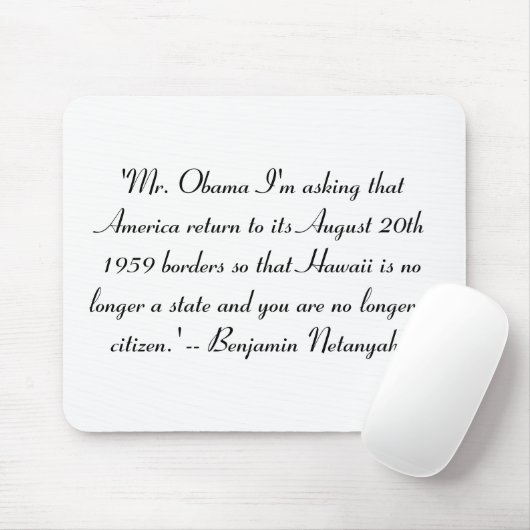 Hawaii nicht mehr ein Staat Mousepad (Mit Mouse)