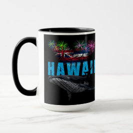 HAWAII NYE POLYNESIAN TRIBAL HUMPBACK FIREWORWORKS TASSE