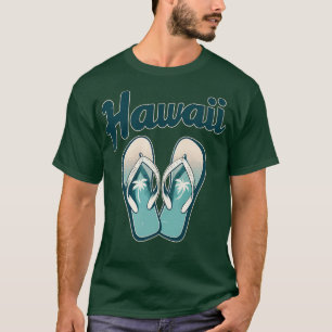 Hawaii Oahu Dreh Flop Sandals Summer Beach TShirt
