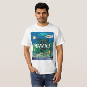 Hawaii Oahu Island T-Shirt (Vorne ganz)