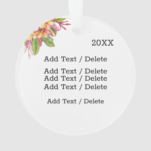 Hawaii Ornament (Rückseite)