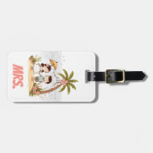 Hawaii Paar Mrs. Gepäckanhänger (Vorderseite horizontal)