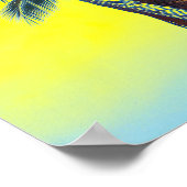 Hawaii Palm Poster (Ecke)