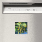 Hawaii Palm Tree Magnet (In Situ (Geschirrspüler))