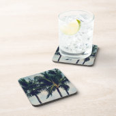 Hawaii Palm Trees Getränkeuntersetzer (Rechte Seite)