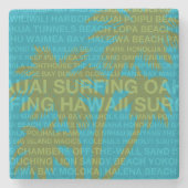 Hawaii Palm Trees Hawaiian TikiBar Untersetzer (Vorderseite)