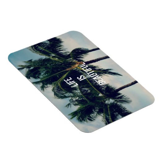 Hawaii Palm Trees Magnet (Rechte Seite)
