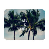 Hawaii Palm Trees Magnet (Horizontal)