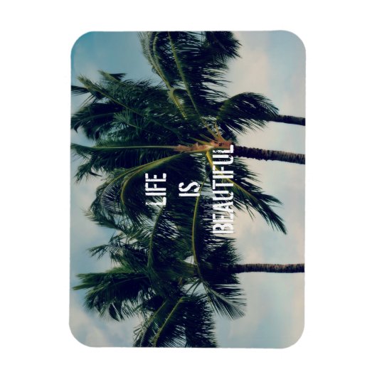 Hawaii Palm Trees Magnet (Vertikal)