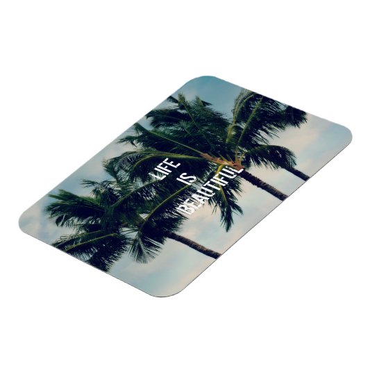 Hawaii Palm Trees Magnet (Linke Seite)