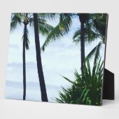 Hawaii-Palmen Fotoplatte (Seite)