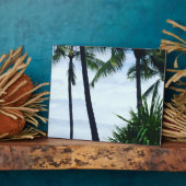 Hawaii-Palmen Fotoplatte (Seite)