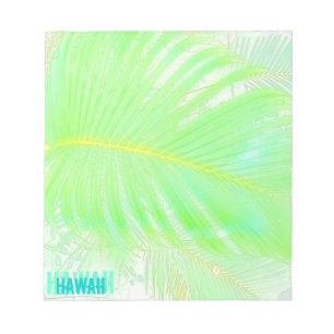 Hawaii-Palmwedelnotizblock Notizblock