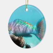 Hawaii-Papageien-Fische Keramik Ornament (Links)