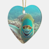 Hawaii-Papageien-Fische - Uhu Keramik Ornament (Links)