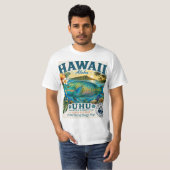 Hawaii Papageienfisch T-Shirt (Vorne ganz)