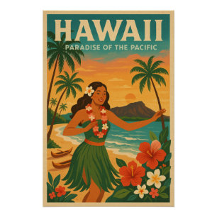 Hawaii - Paradies des Pazifiks Poster