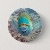 Hawaii Parrot Fish Button (Vorderseite)