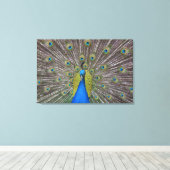 Hawaii Peacock Leinwanddruck (Insitu (Holzboden))