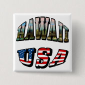 Hawaii Picture and USA Button (Vorderseite)