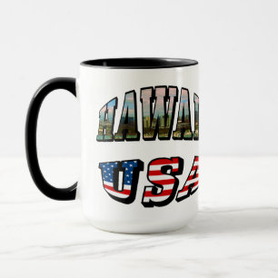 Hawaii Picture and USA Tasse