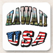 Hawaii Picture and USA Untersetzer (Vorderseite)