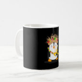 Hawaii-Pinguin Kaffeetasse (Vorderseite Links)