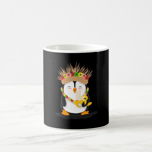 Hawaii-Pinguin Kaffeetasse (Mittel)